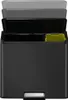 EKO - Essential 2 Recycler Poubelle à pédale 20+9 litres - Voir les images du produit 8