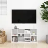 vidaXL Panca per scarpe bianca 103x30x55 cm Materiale a Anteprima dell’immagine prodotto 4