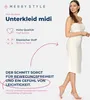 Merry Style Damen Unterkleid Unterrock verstellbare Träger Produktbild-Vorschau 3