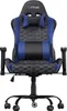 A gaming chair is shown from the front. Produktbild-Vorschau
