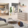 Kommode K120 Kaschmir 120 cm 6 Schubladen 120x40x77 cm Produktbild-Vorschau 6