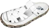 Rieker Damen Clog aus Leder offen mit Klettverschluss und Produktbild-Vorschau 46