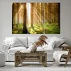Bild auf Leinwand - Leinwandbild - Bäume Sonne Natur - Produktbild-Vorschau 6