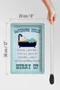 Blechschild Spruch 20x30cm Bathroom Rules if it is up put Produktbild-Vorschau 6