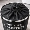 2 Deluxe Wäschesammler Set Wäschekorb Wäschesack Produktbild-Vorschau 5