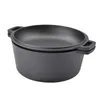 TAINO Dutch Oven 6L Gusseisen Deckel Ø 25cm Produktbild-Vorschau 4