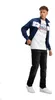 Lonsdale Herren Trainingsjacke Alnwick navy/white M Produktbild-Vorschau 8