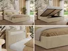 MKS MEBLE Polsterbett Doppelbett mit Holzlattenrost GOLD 5 Produktbild-Vorschau 2