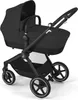 A black Cybex Eos Lux stroller is shown against a white background. Voir les images du produit