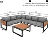 Flieks Gartenlounge Set 5-tlg, Balkonmöbel Set mit Produktbild-Vorschau 7