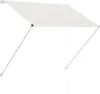 zatahovací markýza vidaXL 150×150 cm krémová Náhled obrázku produktu 1
