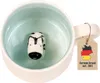 Intirilife Kaffeetasse 3D Teetasse mit Zebra - 300 ml Produktbild-Vorschau 1