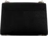 A black handbag is shown from the back. Produktbild-Vorschau