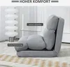 HOMCOM Bodenstuhl Bodensessel mit 6-Stufig Verstellbarer Produktbild-Vorschau 6
