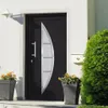 vidaXL Porte d'entrée anthracite 108x200 cm Voir les images du produit 2