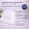 Betz 6-TLG. Handtuch-Set Palermo 100% Baumwolle 1 Liegetuch Produktbild-Vorschau 5