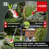 IKRA Cesoie per erba e arbusti a batteria IGBS 1210 F | 12 Anteprima dell’immagine prodotto 2