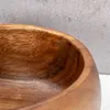 Schale Holz 15cm rund Akazienholz Tischdeko Natur Braun Produktbild-Vorschau 5
