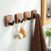 Handtuchhalter Ohne Bohren - Holz Haken Selbstklebend 4 Produktbild-Vorschau 2