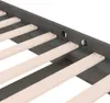 vidaXL Letto in legno massiccio grigio 135x190 cm Anteprima dell’immagine prodotto 8
