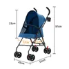 Poussette pour chiens pliable Poussette pour animaux Voir les images du produit 3