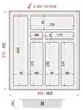 Sossai Besteckeinsatz Divio für Schubladen 50cm | 43 x 49 Produktbild-Vorschau 3