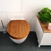 banjado Design WC Sitz Bambus 44x38x5cm - Produktbild-Vorschau 5