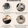 KitchenYeah© Herdabdeckplatte Rotkehlchen - Schnee - Vogel Produktbild-Vorschau 7