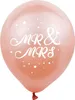 Oblique Unique 10 Luftballons Mr & Mrs für Hochzeit Feier Produktbild-Vorschau 2