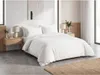 Bílé bavlněné povlečení LUX knoflík 70x90 + 140x200 Náhled obrázku produktu 1