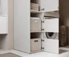 Mobile alto da bagno Beatrice 187 x 45 x 65 cm Mobile porta Anteprima dell’immagine prodotto 6