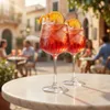 6x Campari Glas 0,49l Milano Signature Relief Gläser Set Produktbild-Vorschau 2