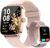Smartwatch Damen mit Telefonfunktion,1.85" HD Uhren Damen Produktbild-Vorschau 1