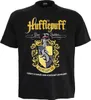 Harry Potter Tričko S Hufflepuff Black Crest Náhled obrázku produktu 2