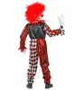 Halloween Kostüm "Killerclown" für Kinder - Schwarz Rot | Produktbild-Vorschau 3