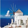 ARTland Wandbild Alu für Innen & Outdoor Windmuehle in Oia Produktbild-Vorschau 1