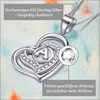 Morella® Damesketting, hartvormig met de letter A, zilver Productafbeelding-voorbeeld 8