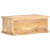 vidaXL Couchtisch 90x50x35 cm Massivholz Mango und Produktbild-Vorschau 5