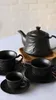 Wilmax Kaffeetassen Set mit Untertassen 180 ml 2er Schwarz Produktbild-Vorschau 4