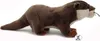 A plush toy otter is shown from the side against a white background. Produktbild-Vorschau