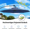 GOPLUS Sonnenschirm 300cm, Ampelschirm mit Produktbild-Vorschau 5