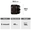 Sony SEL-50F18F Obiettivo a Focale Fissa 50 mm F1.8, Anteprima dell’immagine prodotto 6