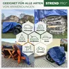 Plandeka Strong 2x2 m, 200 g/m, plandeka, antracyt, z Podgląd zdjęcia produktu 5