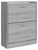 vidaXL Szafka na buty Szara Sonoma 63x24x81 cm Materiał Podgląd zdjęcia produktu 10