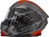 LS2 FF811 VECTOR II SPLITTER Integralhelm L in rot/grau Produktbild-Vorschau 7