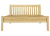 Modernes Doppelbett 160x200 cm Kiefer massiv Beine Produktbild-Vorschau 4