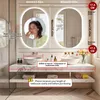 Lustro do łazienki LED WISFOR, owalny, 60x90 cm, z Podgląd zdjęcia produktu 7