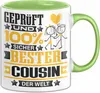 Cousin Geschenk Lustiger Spruch für Cousin Geschenkidee Produktbild-Vorschau 1