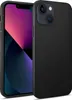 A black silicone case for an iPhone 13 Mini is shown. Anteprima dell’immagine prodotto