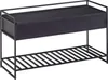 FineBuy Sitzbank mit Stauraum 90 cm Mango Massivholz Produktbild-Vorschau 6